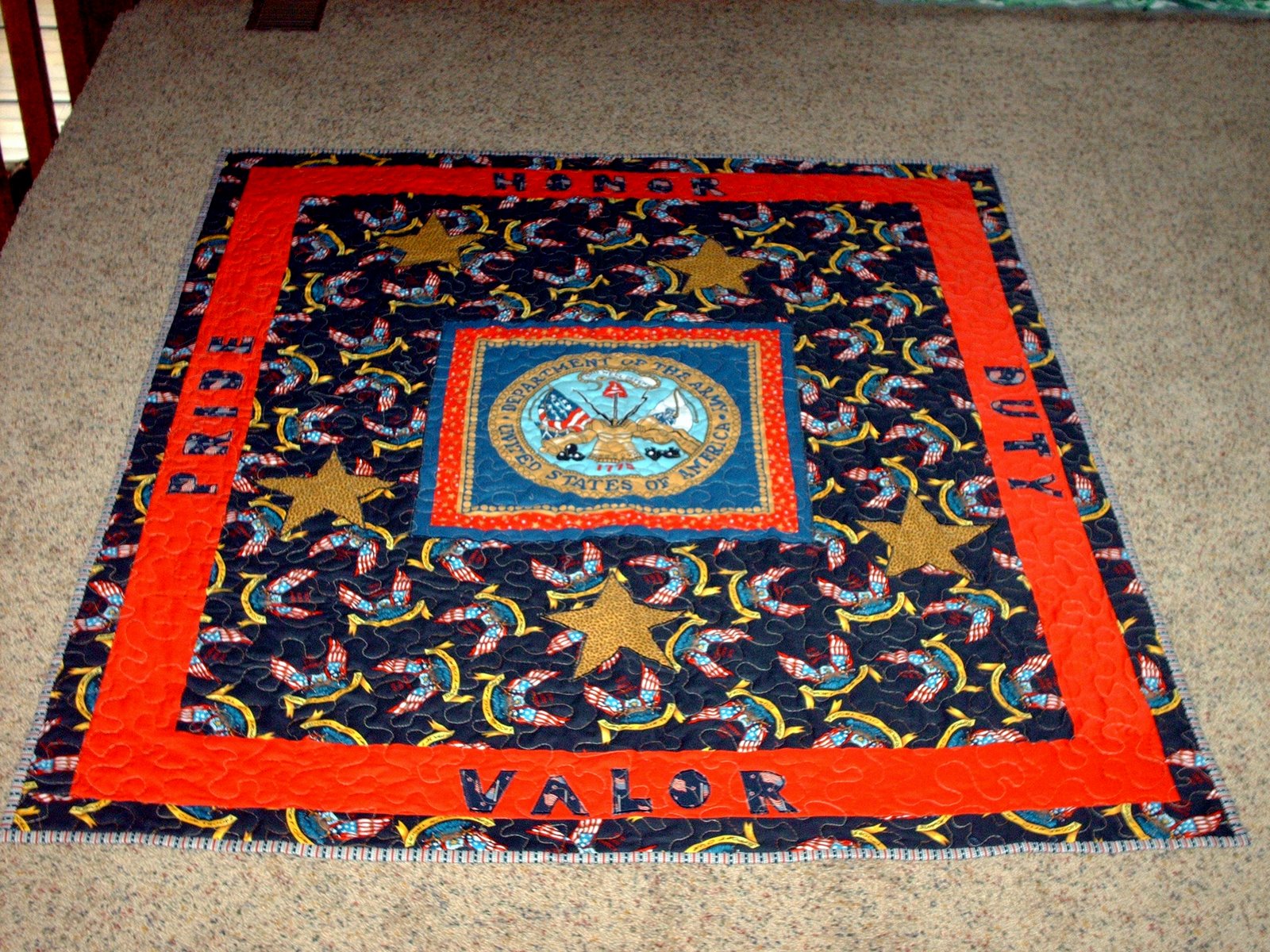 Michele Bilyeu Creates *With Heart and Hands* Free Patriotic Quilting