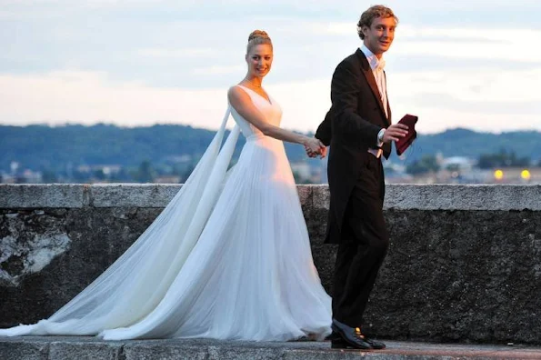 Pierre Casiraghi and Beatrice Borromeo wedding day 