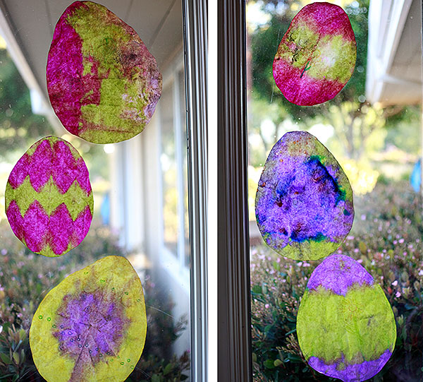 Easter Craft Coffee Filter Easter Eggs Yummy Mummy Kitchen A