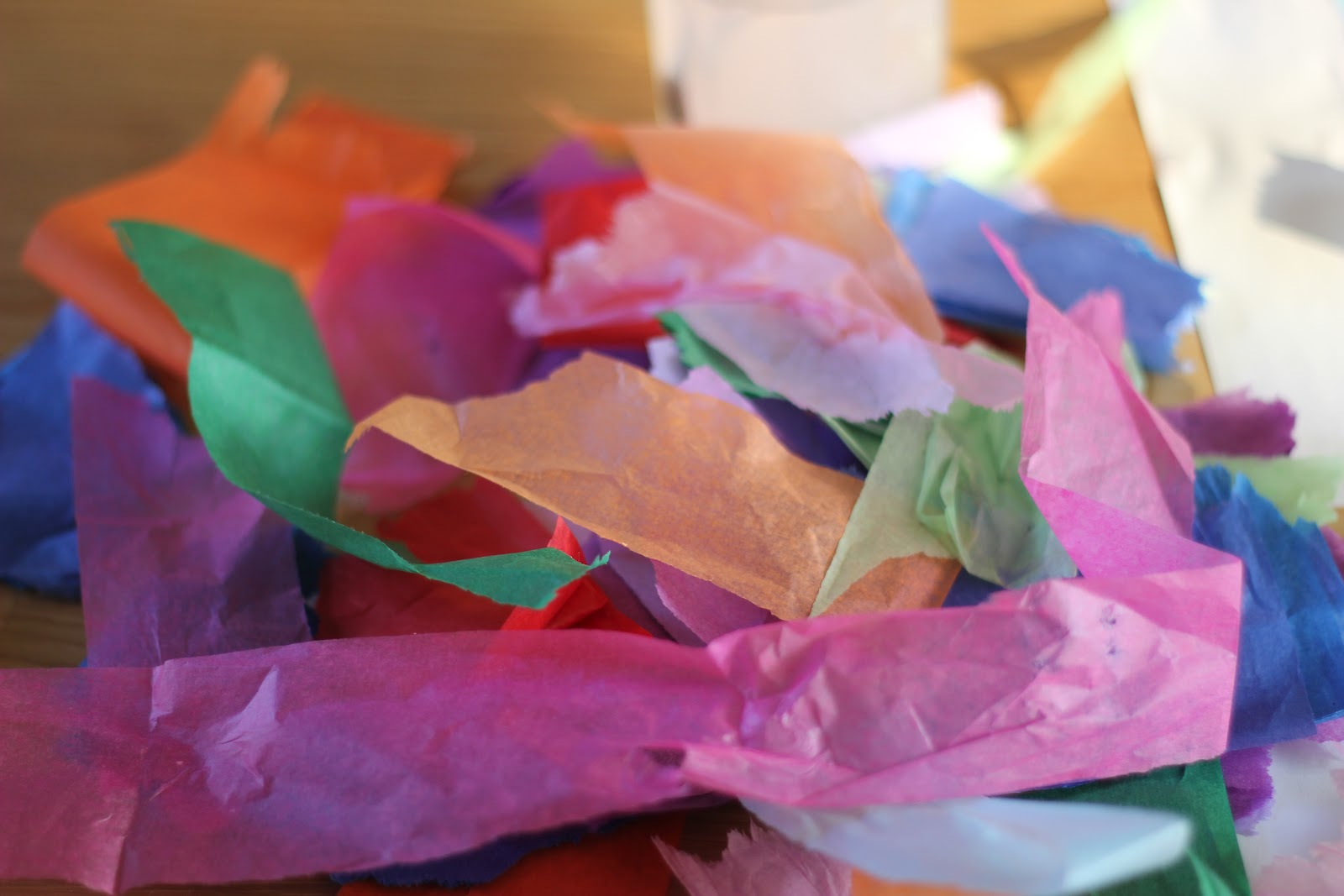 Tissue Paper Crafts for Kids - The Inspiration Board