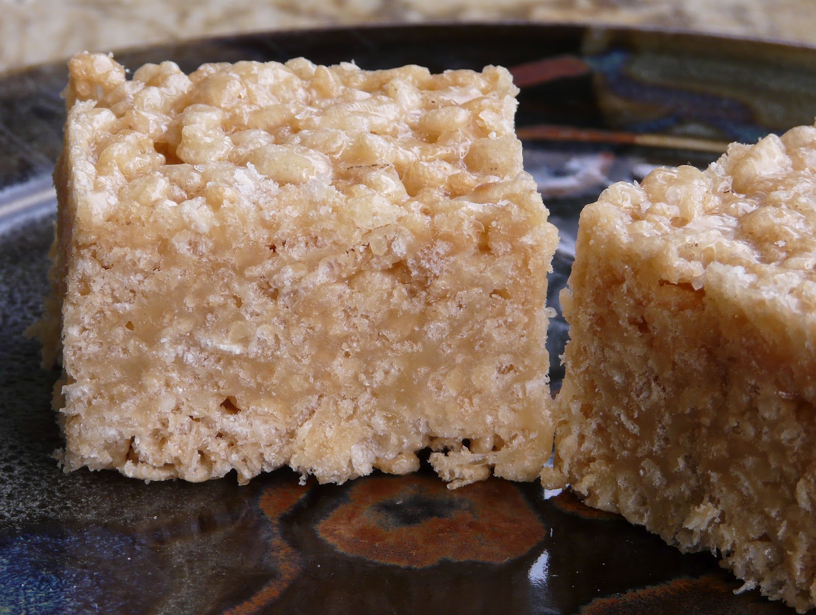Thibeault's Table Decadent Caramel Rice Krispie Squares