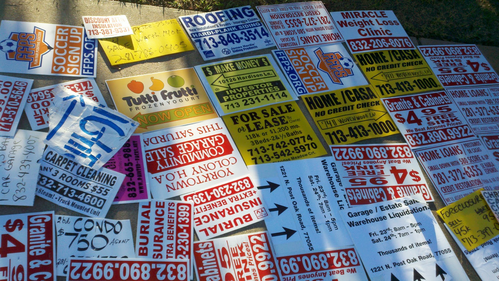 Stop Houston Bandit SIgns Alpha Carter