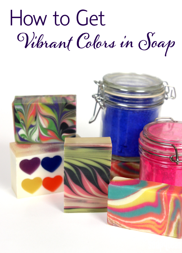 Making Scentz (aka Homemade Bath Products) How to Get Vibrant Colors
