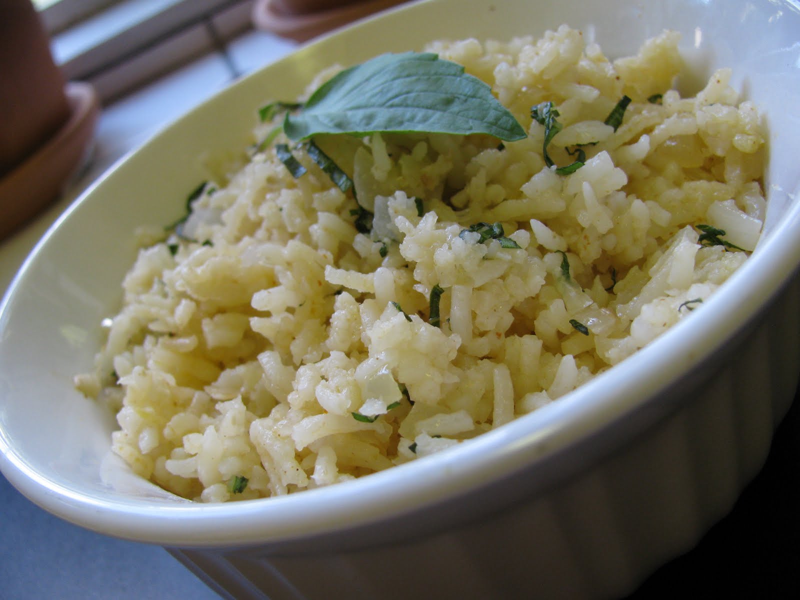 PASSION ON THE STOVE TOP Lemon Basil Basmati Rice