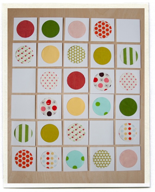 pretty + pretty Diy memory game