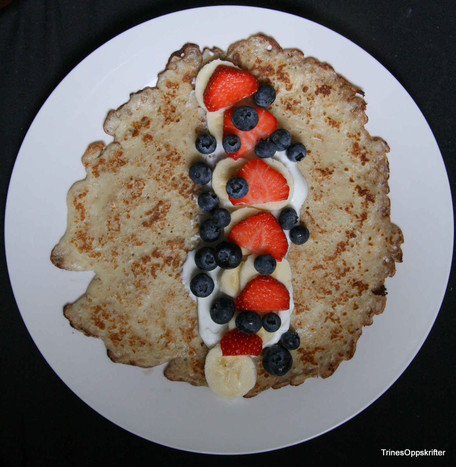 Bilde Av Vanlige Pannekaker Fra Trine