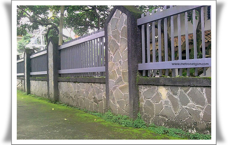 DESAIN PAGAR RUMAH MINIMALIS LENGKAP | freewaremini