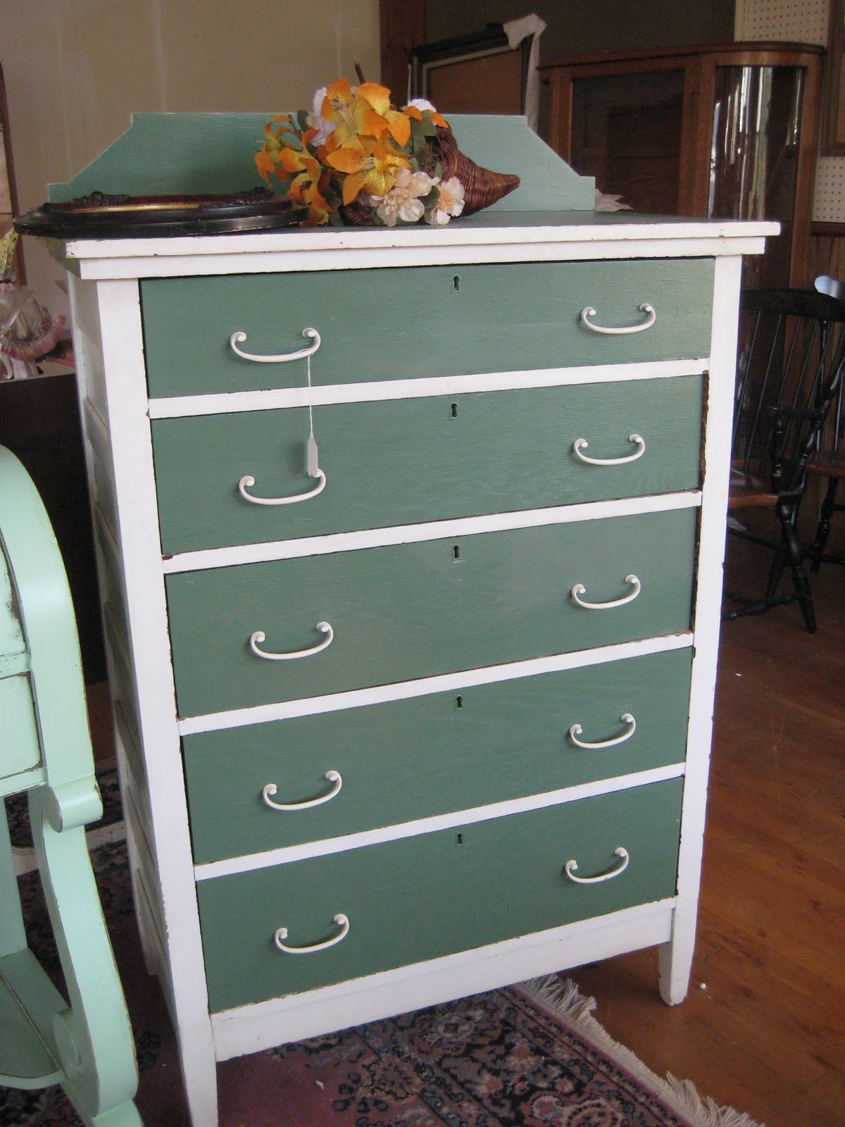 C. Dianne Zweig Kitsch 'n Stuff Painted Antique Cottage Furniture At