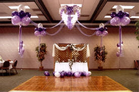wedding dance floor decorations