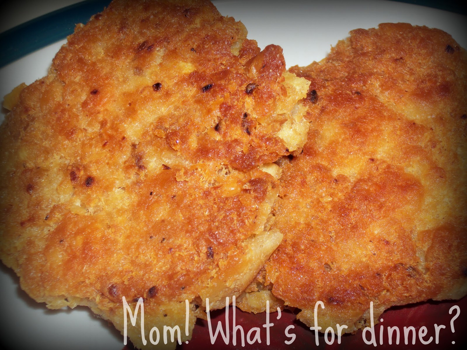 Mom! What's for dinner? Salmon Patties