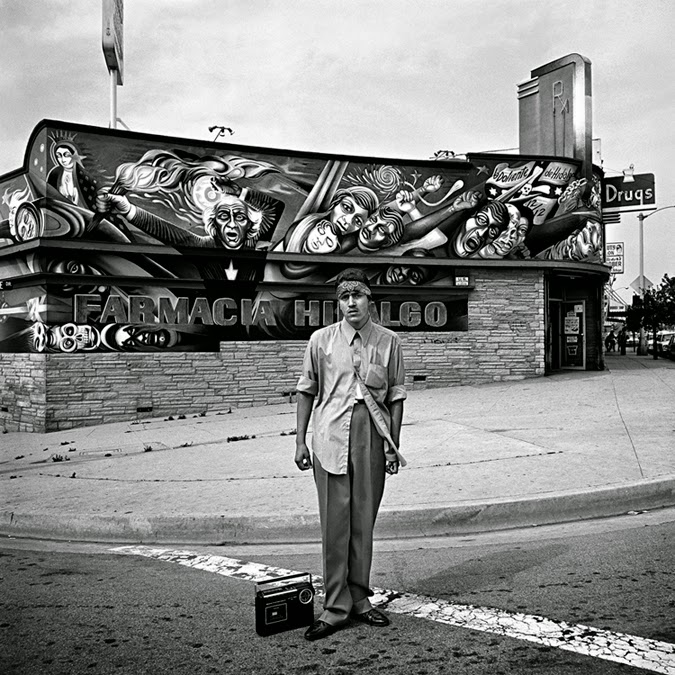 TROPICALIZER Roger Minick // Mural portraits / East Los Angeles / 1978