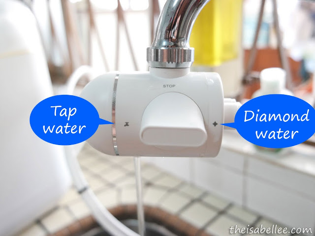 DIAMOND Coral Water Filter tap between normal water and DIAMOND Coral Water