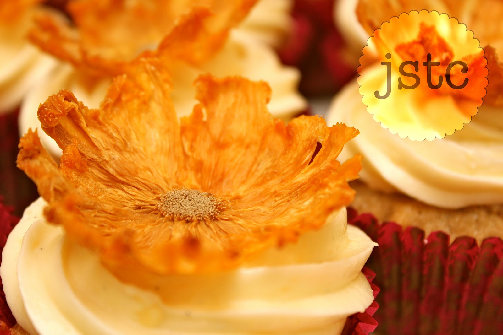 Jemma's Sweet Treat Catering Dried Pineapple Flowers