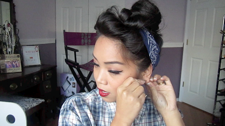Chola Hairstyle...