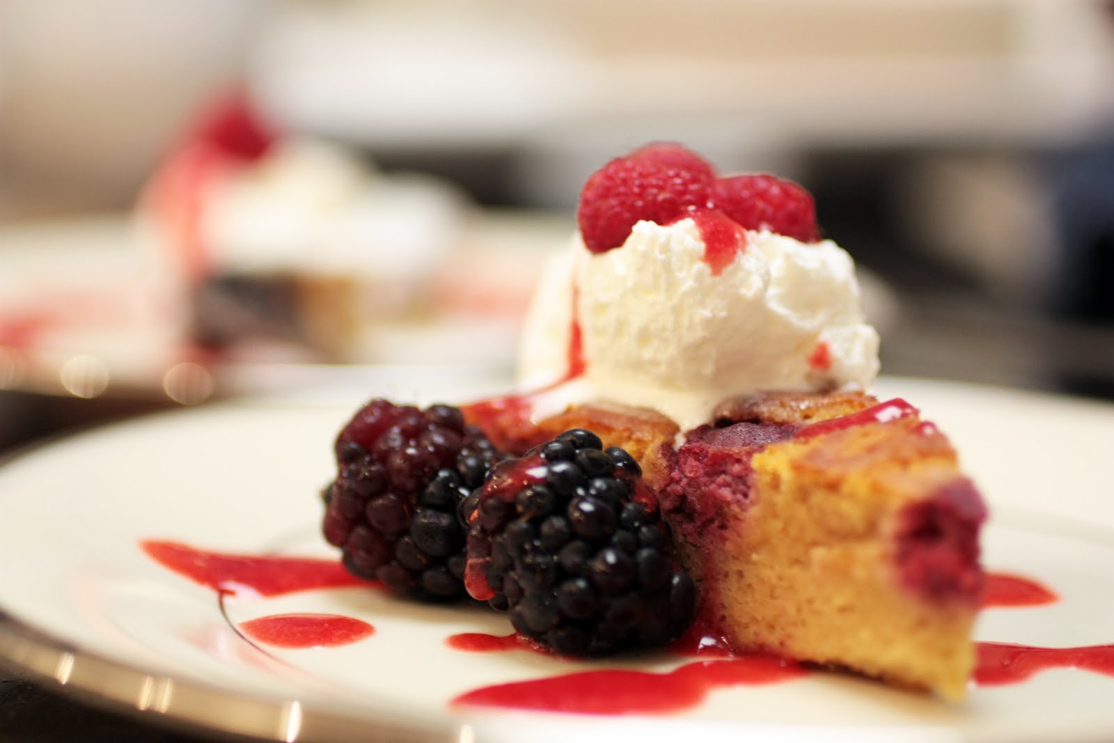 Raspberry Torte with Raspberry Coulis Primal Palate Paleo Recipes