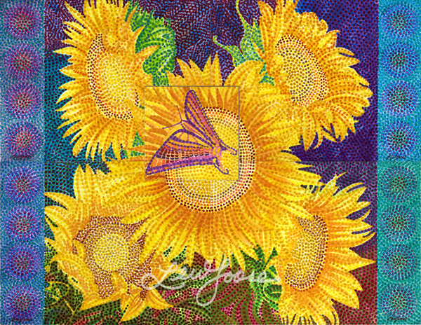 Painting Pointillism