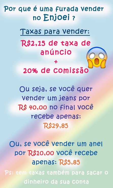 enjoei to vendendo roupas