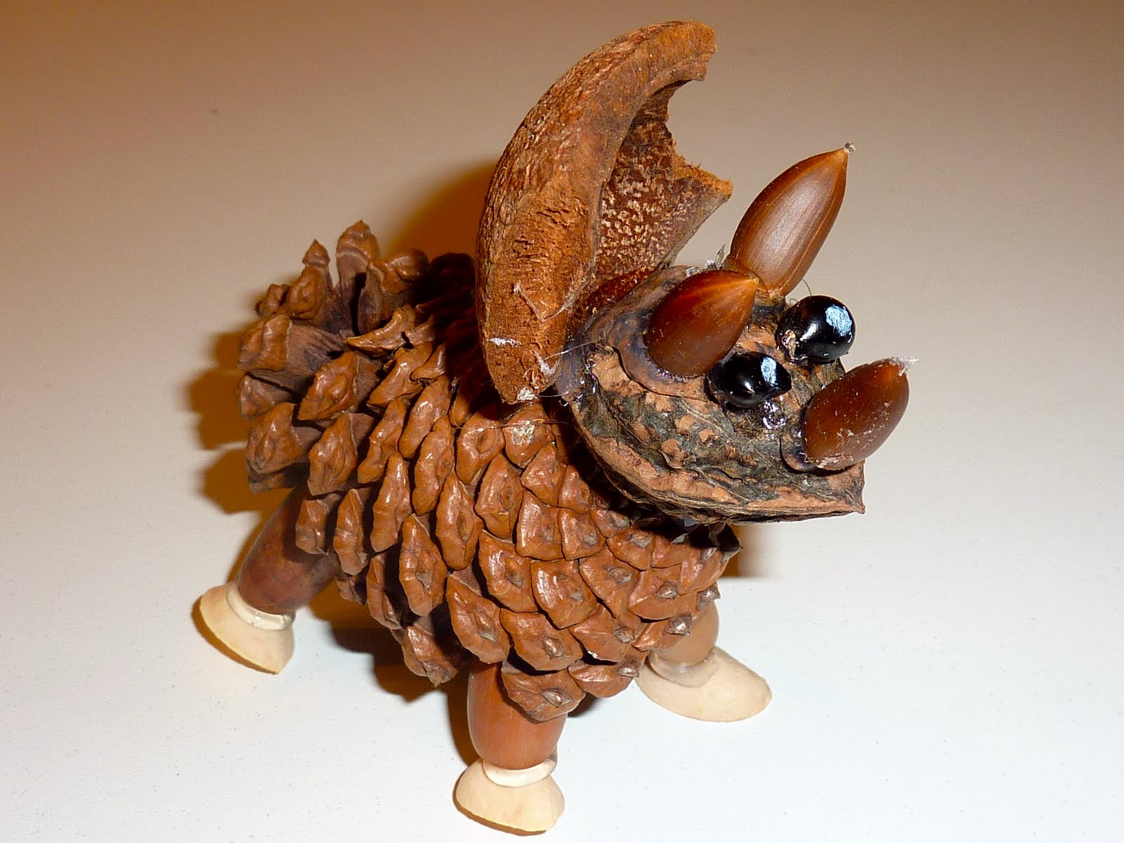 Pinecone Critters Fall Arts And Crafts For Kids