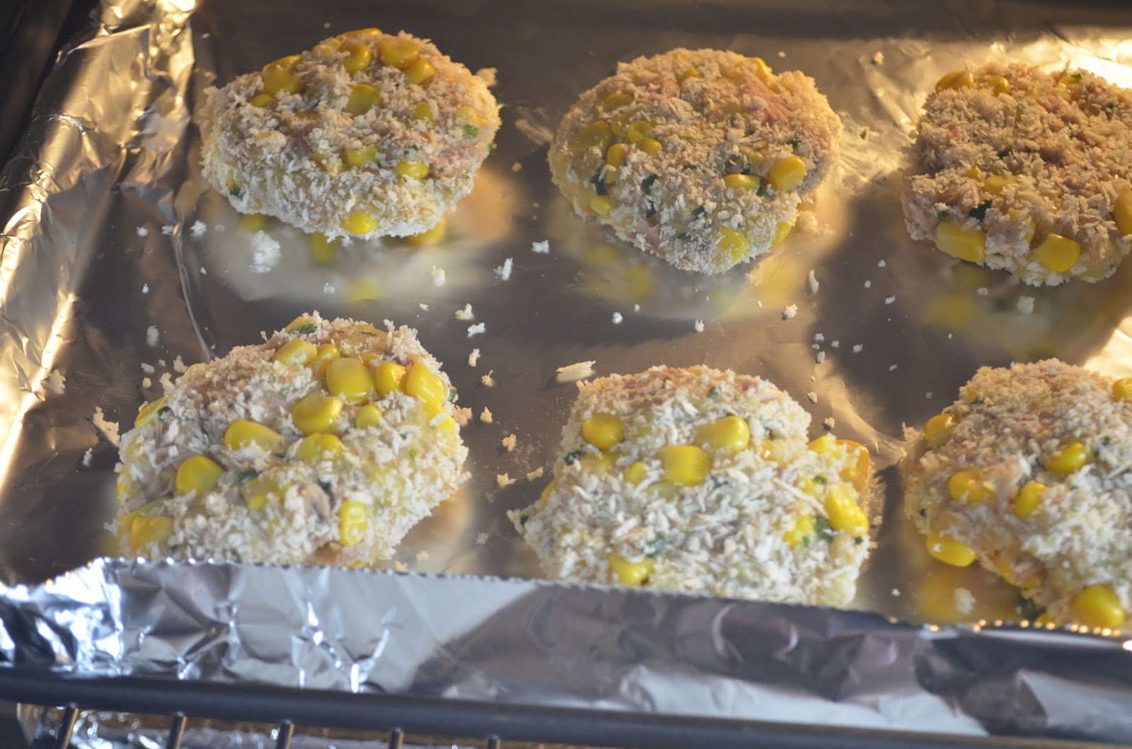 Tuna and Corn Fish Cakes Stuff and Spice