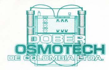 AGUA Y TRATAMIENTO DE AGUA   DOBER OSMOTECH de Colombia Ltda
