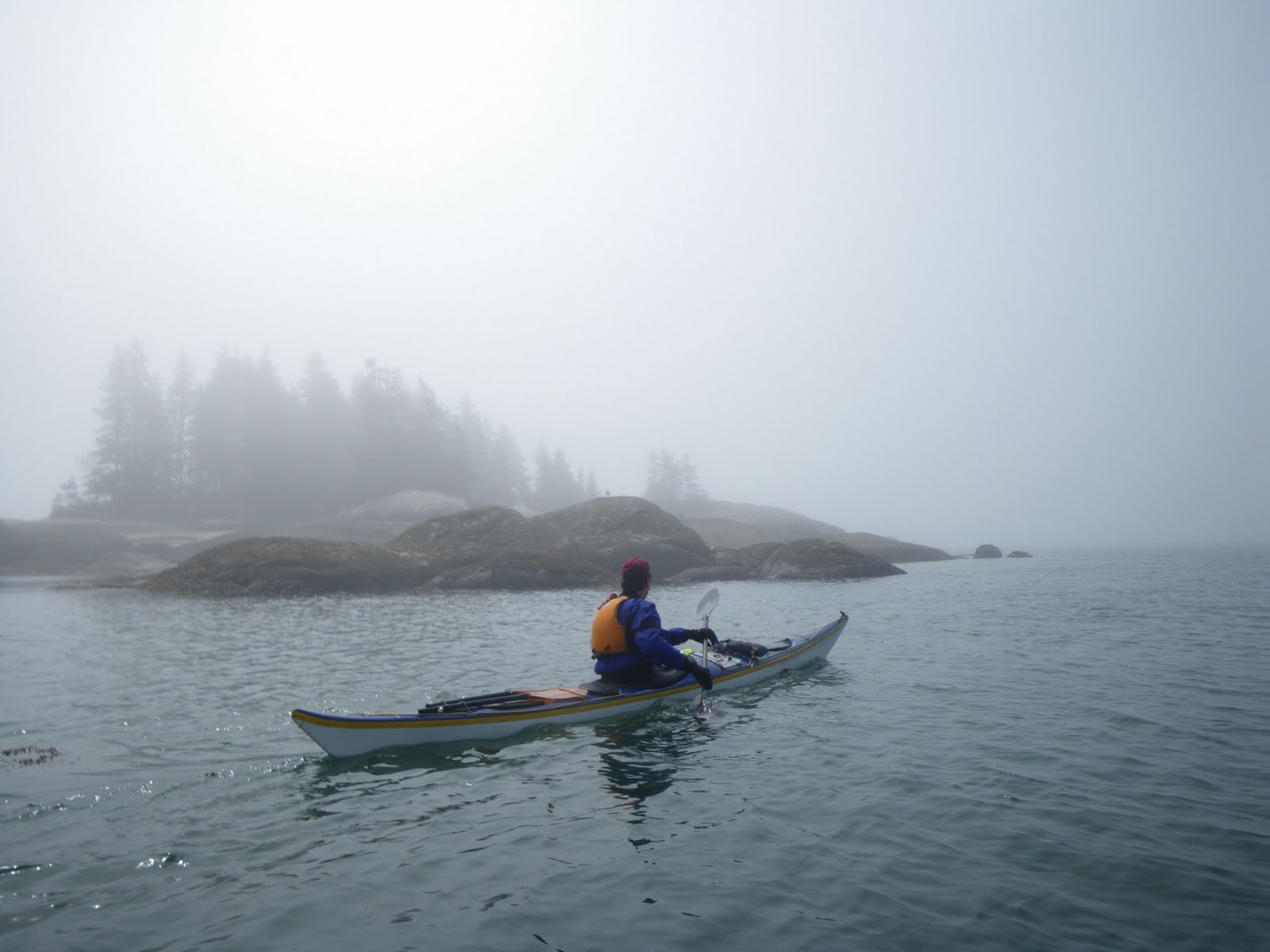 Sea Kayak Stonington Fog Island