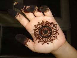 floral mehndi design for hands and palms