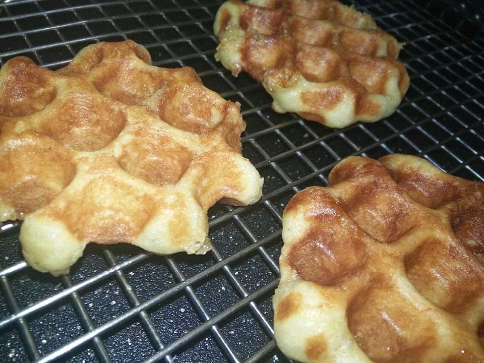 Belgian Liege Waffles by Joey Foo Baking's Corner