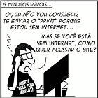 VIDA DE programador, problemas na conexao de intenetr