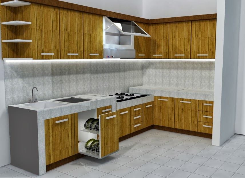 Hauptundneben: Gambar Desain Dapur Minimalis Kecil Terbaru