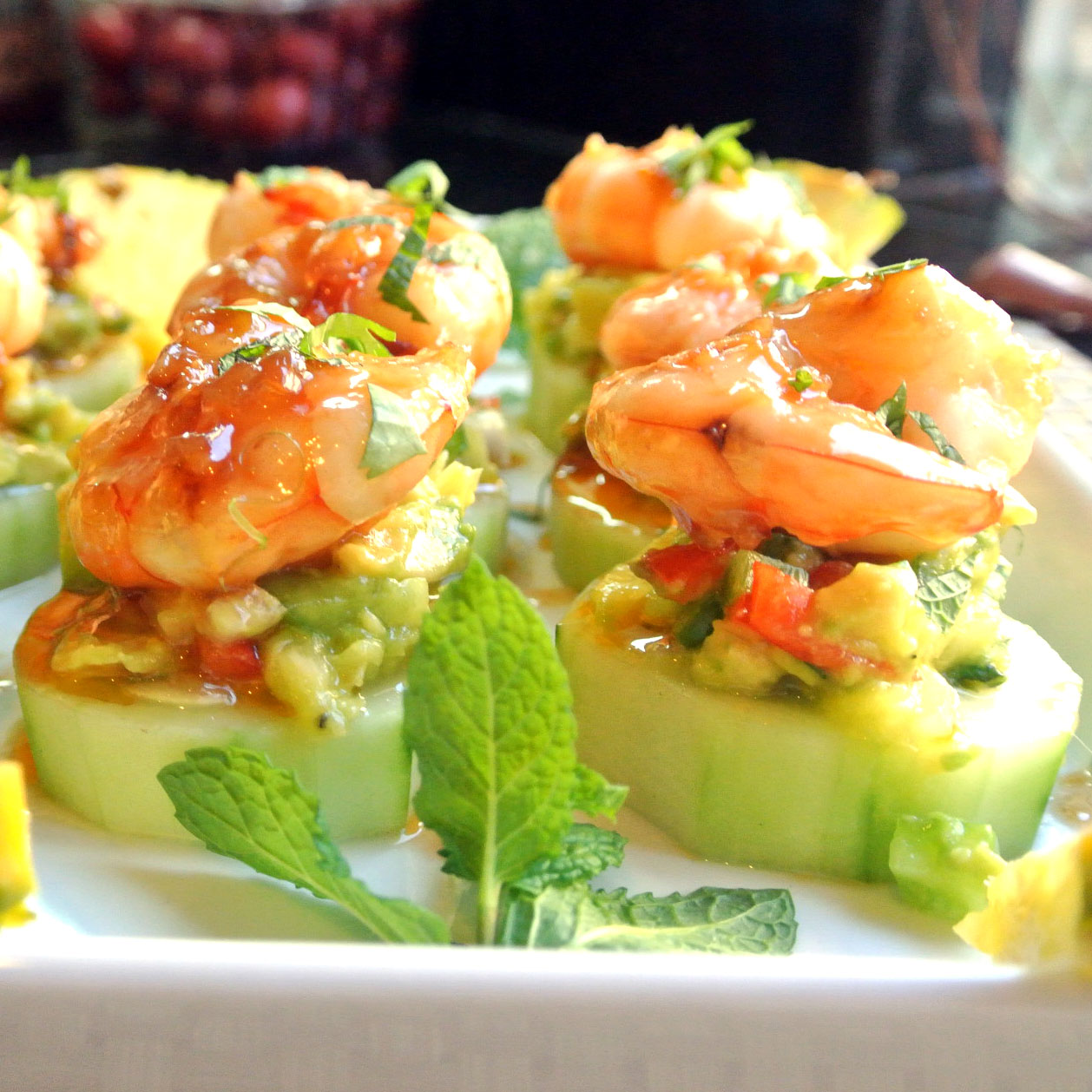 Mom, What's For Dinner? Mojito Shrimp Bites