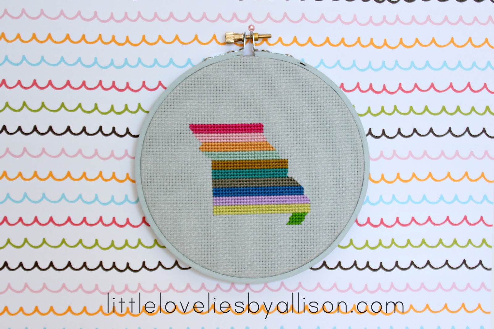 little lovelies missouri cross stitch