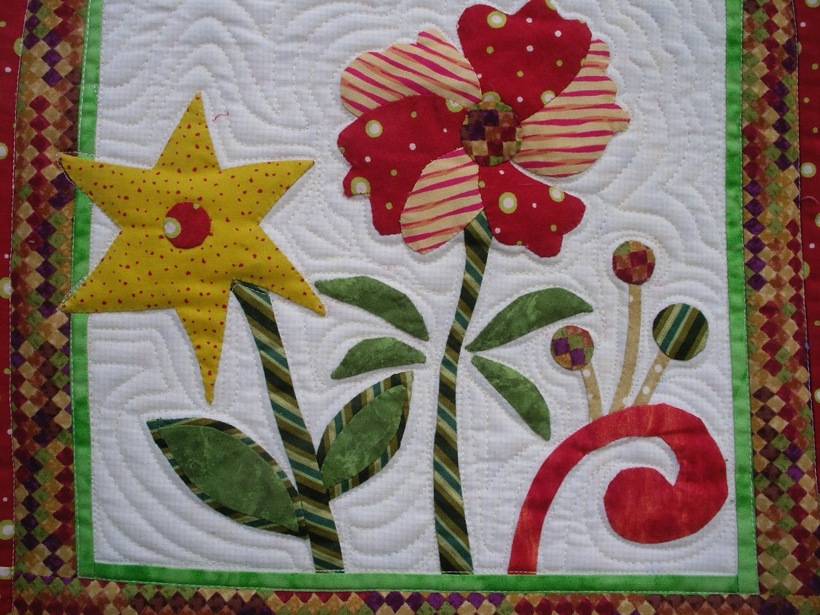 Linda's Quiltmania My Whimsical Quilt Garden 2