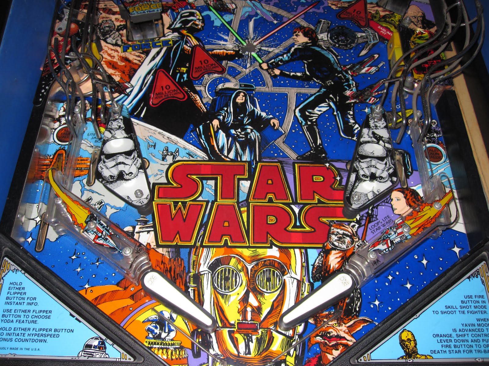 Original Pinball Star Wars (Data East 1992)