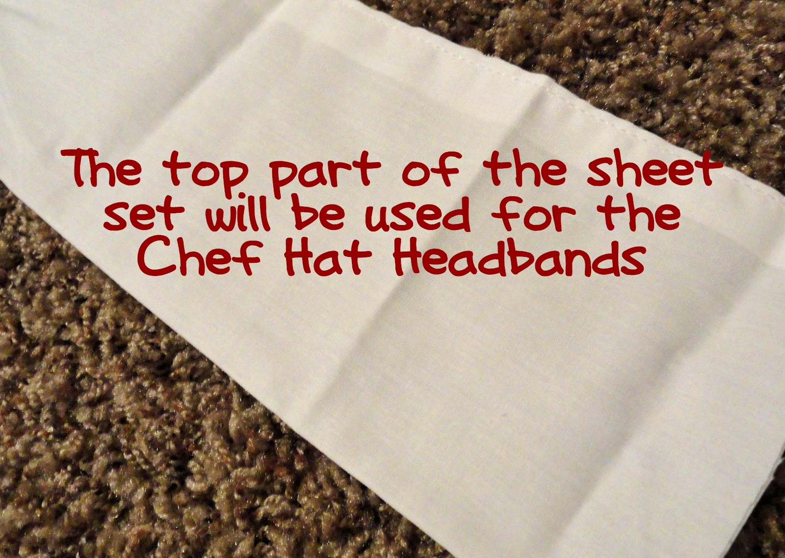 We Love Being Moms! Child's Chef Hat and Apron Tutorial