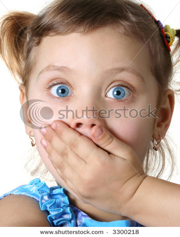 Little Girl Surprised