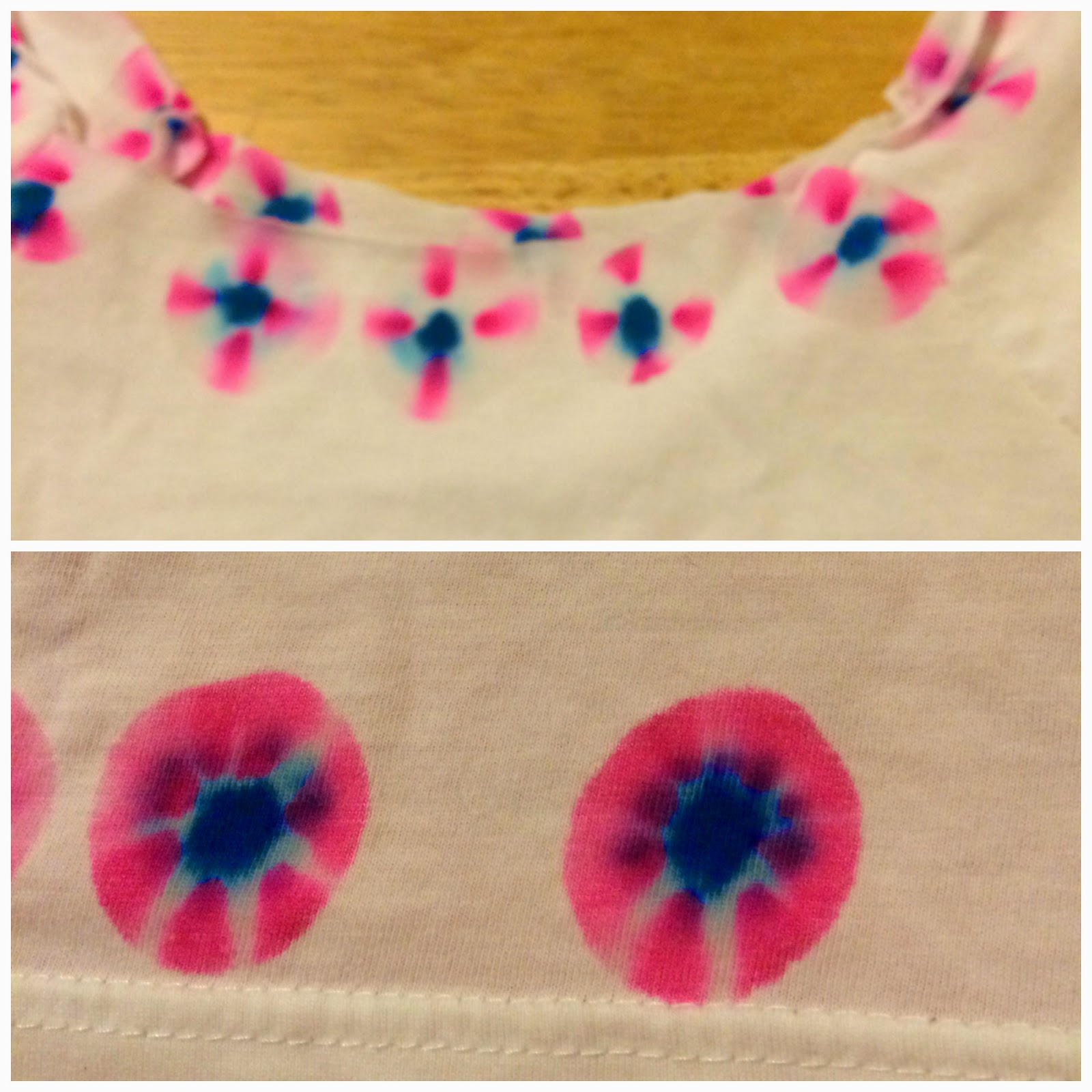 TieDye Toddler TShirt Nightgown Tutorial First Time Mom and Losing It