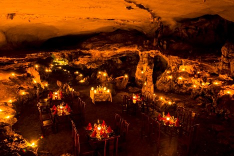 Dinner in Caves