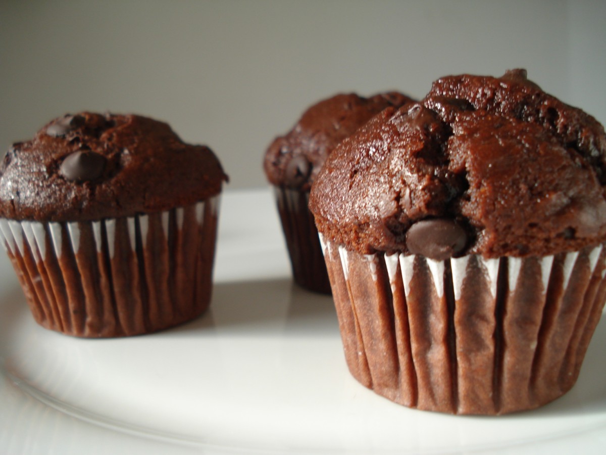 Las recetas de Inmita MUFFINS DE CHOCOLATE DE STARBUCKS