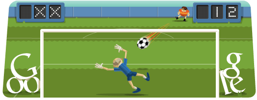 Doodle Google Londres 2012 : Football