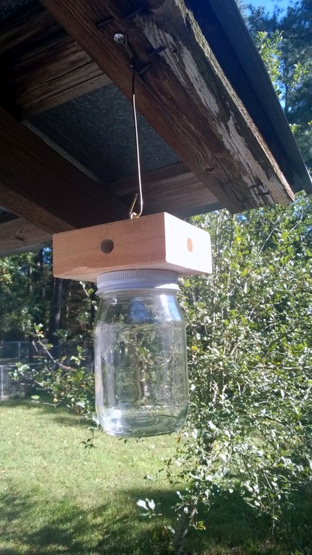 The Wood Knack Simple Carpenter Bee Trap