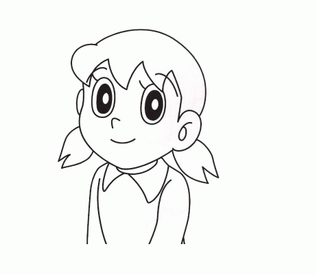 Coloring Pages Doraemon Nobita Dorami Shizuka Suneo