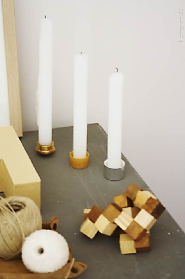 Bases para velas Decoración