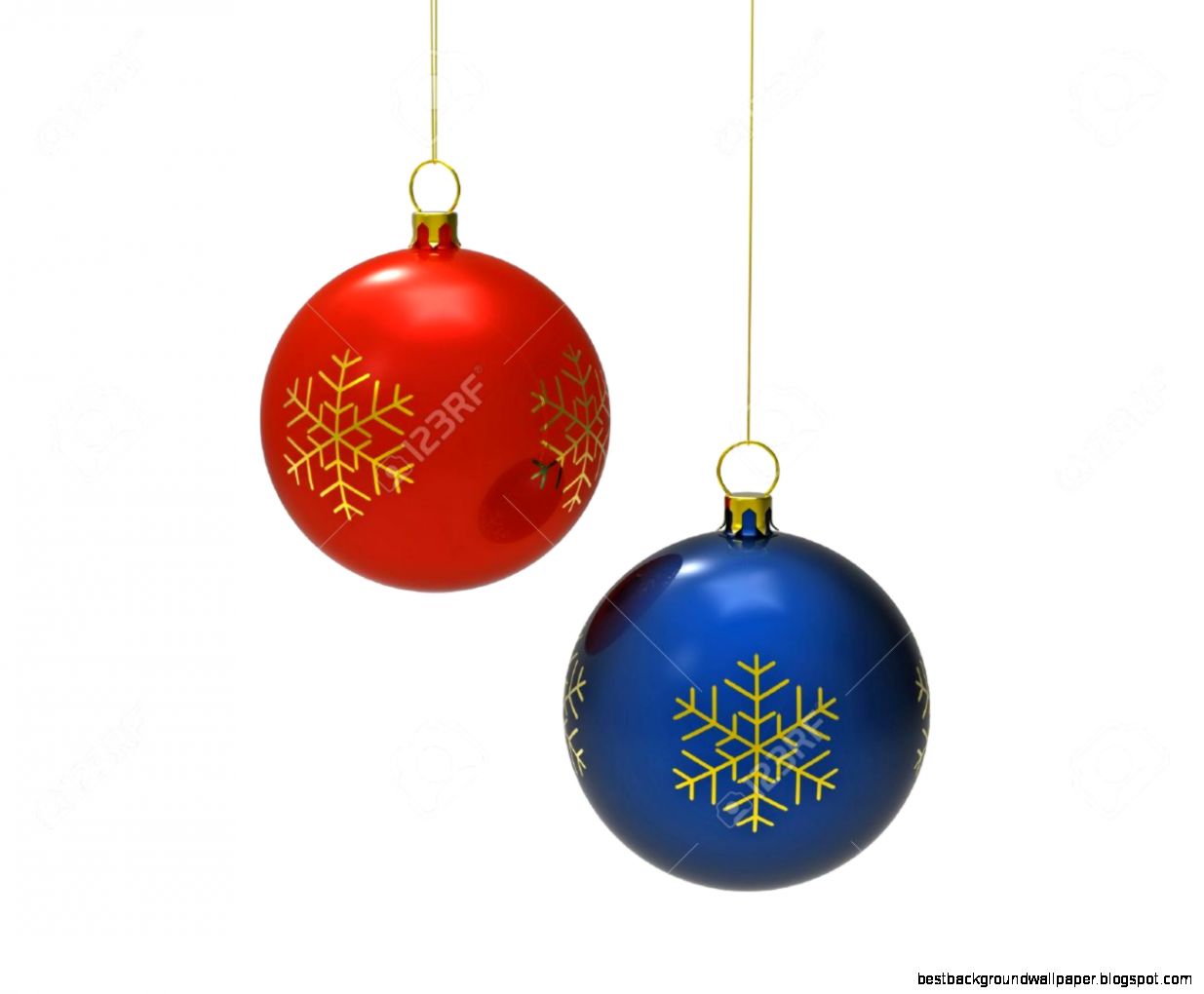 Red And Blue Christmas Balls Isolated On White 3d Render Stock Red And Blue Christmas Balls Isolated On White 3d Render Stock