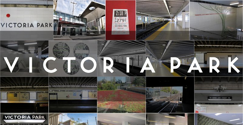 Photo Gallery for Victoria Park subway station in Toronto