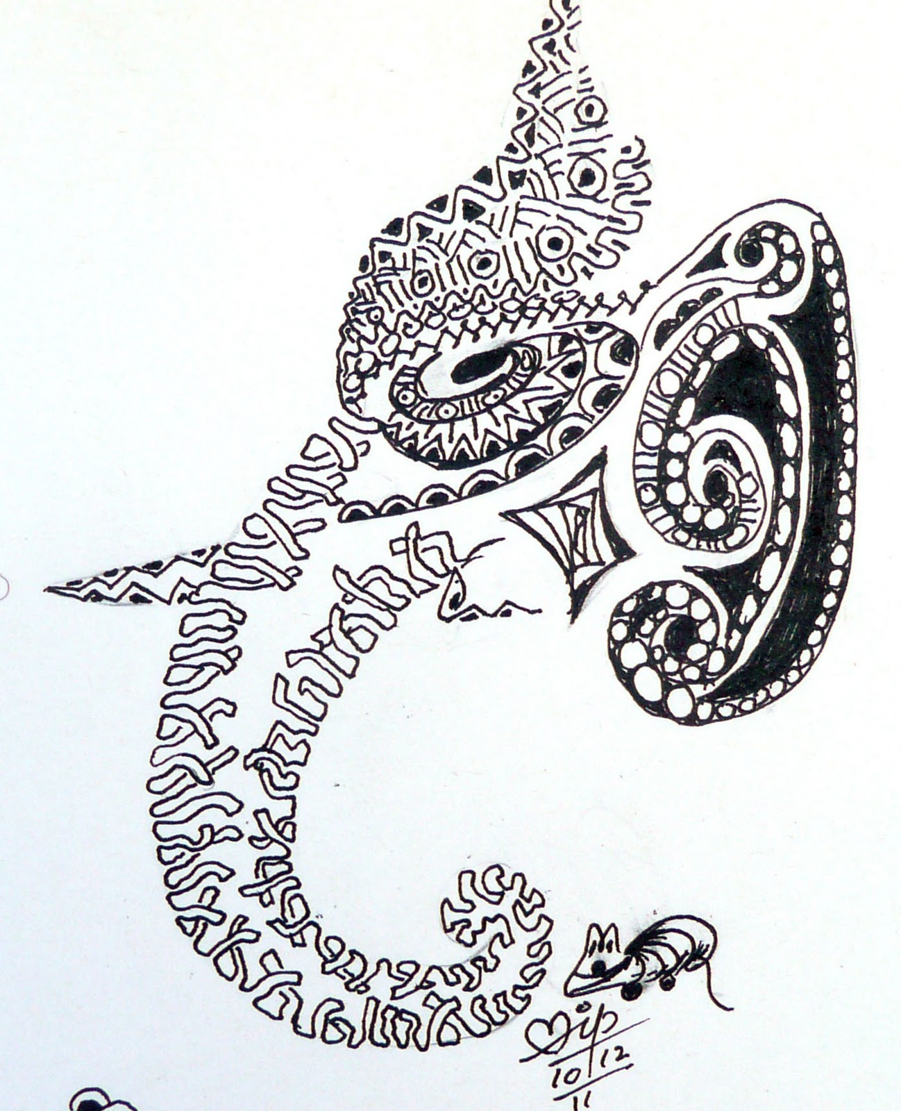 Ganesha With Mouse