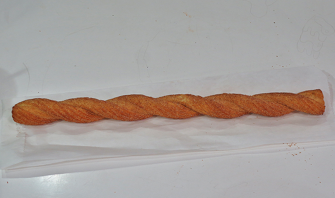 The Shit I Eat Twisted Churro from Costco