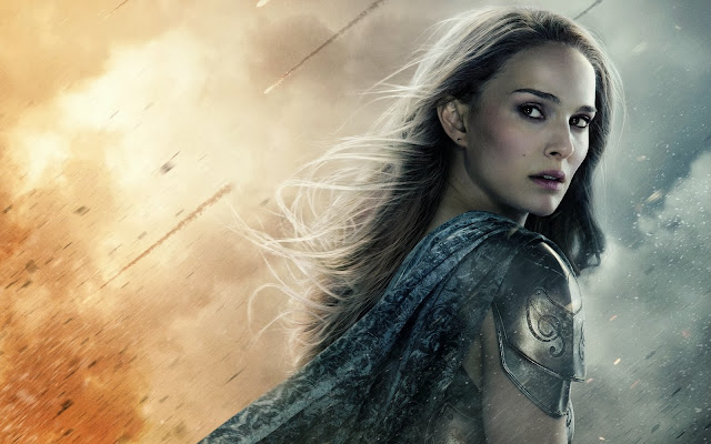 Wallpaper Natalie Portman in Thor 2