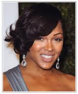 Hair Extension Hairstyles And Information Meagan Good Short Sew