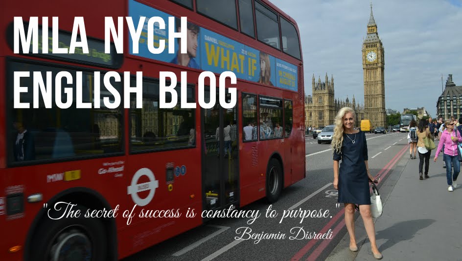 Mila Nych English blog