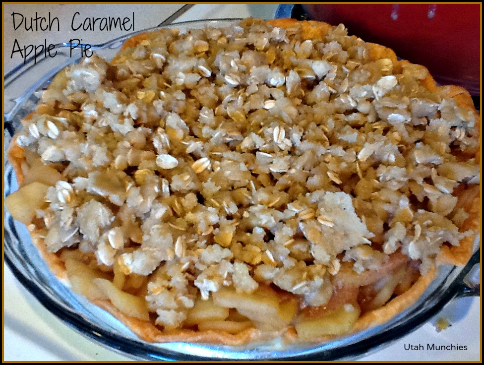 Utah Munchies Dutch Caramel Apple Pie